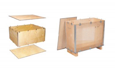 COLLAPSIBLE PLYWOOD BOXES