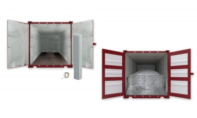 THERMAL COVERS TO PROTECT CONTAINERS